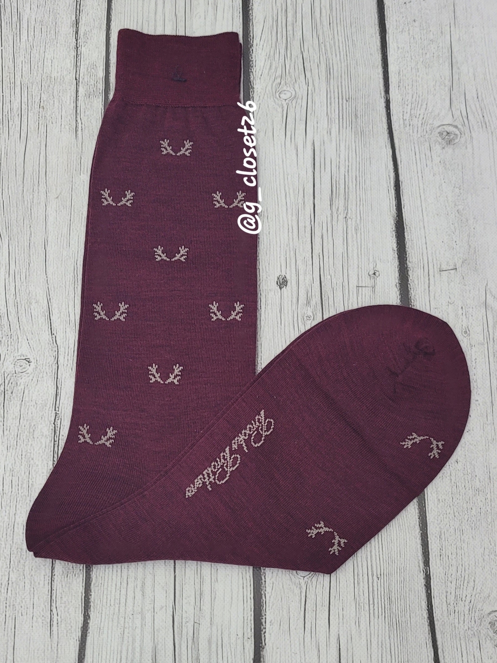 NWOT*Brook Brothers Over The Calf Dress Socks- Packable Dress Socks